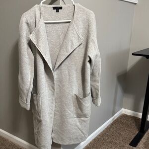 J. Crew Heather Gray Long Cardigan ASO Meghan Markle
